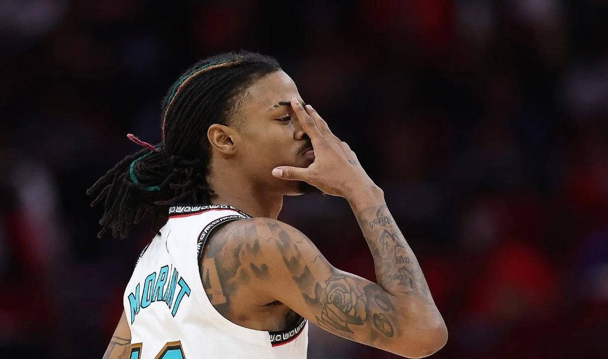 莫兰特因脚踝扭伤倒下 孟菲斯灰熊备受打击